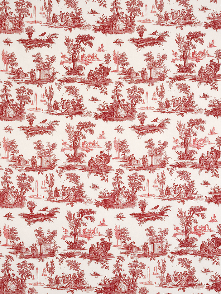 zoom colori PLAISIRS VILLAGEOIS rouge