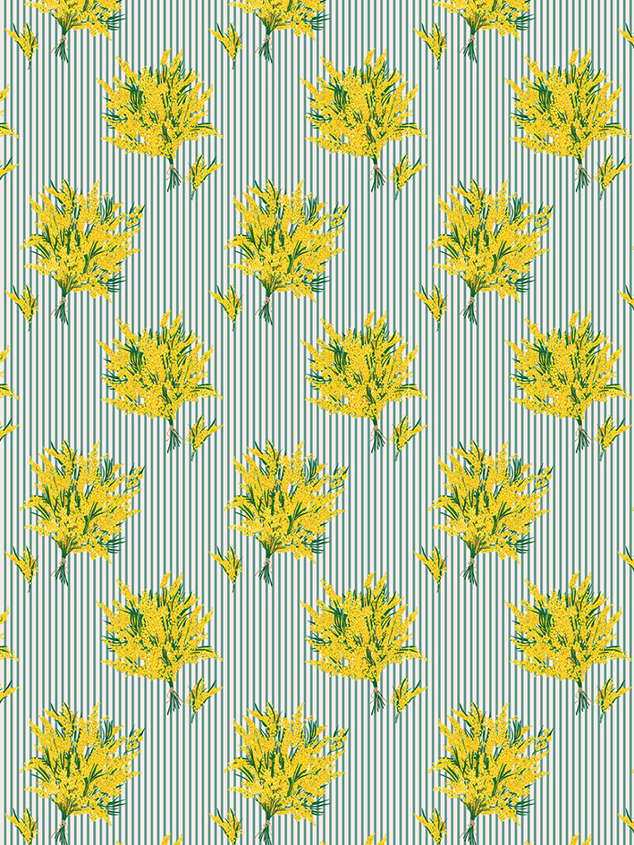 colori MIMOSAS FINE RAYURE pp rosée